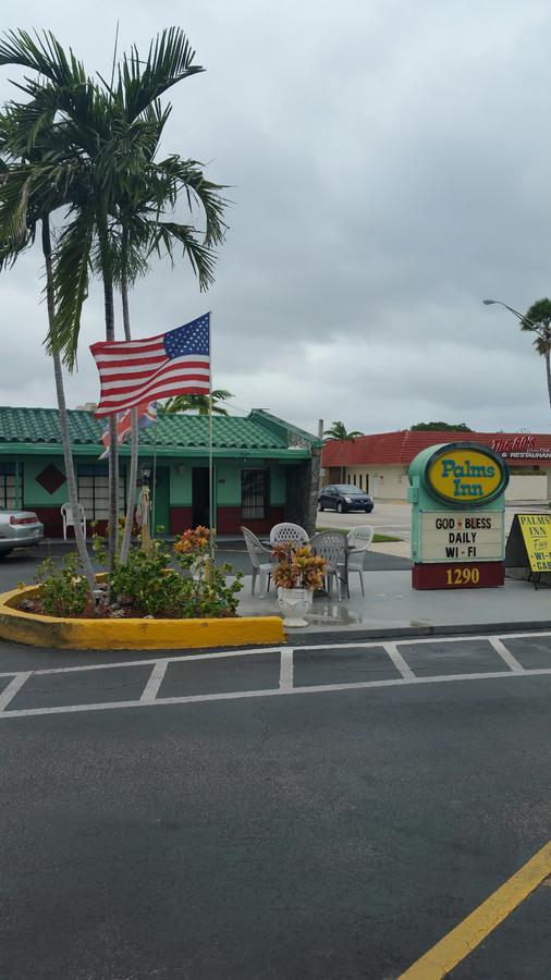 Palms Inn Dania Beach Exterior foto